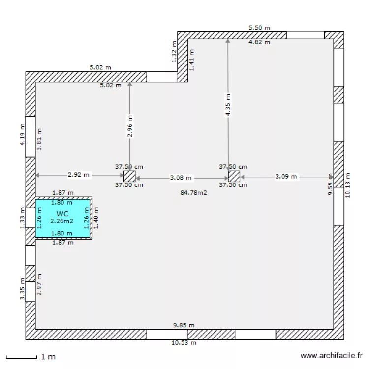 PLAN 1ER ETAGE. Plan de PLAN 1ER ETAGE. Plan de