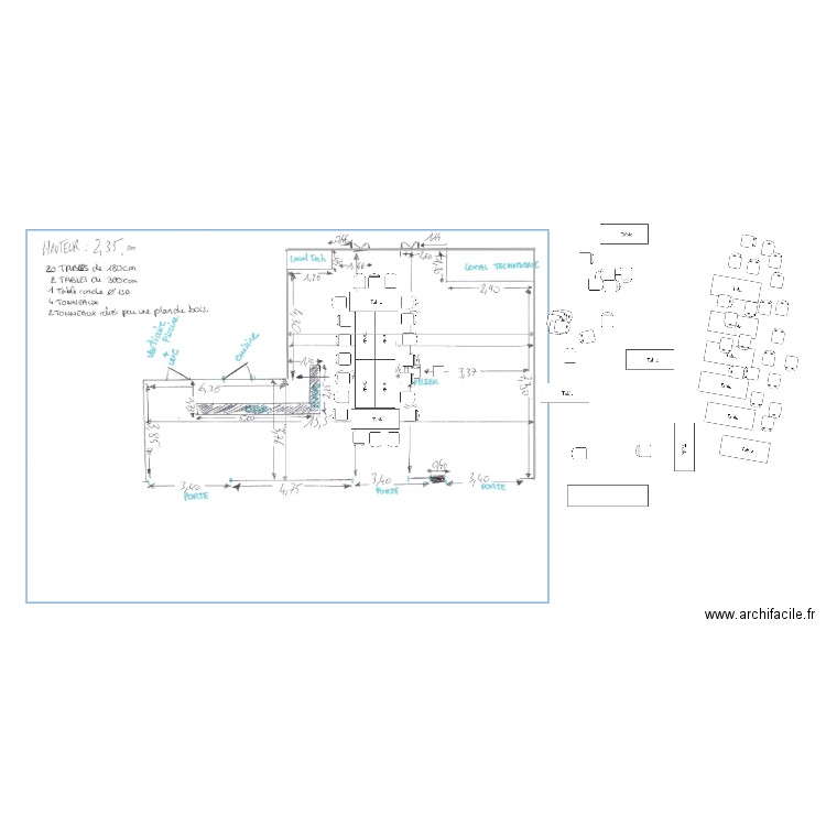 Bapteme Jules T. Plan de 0 pièce et 0 m2