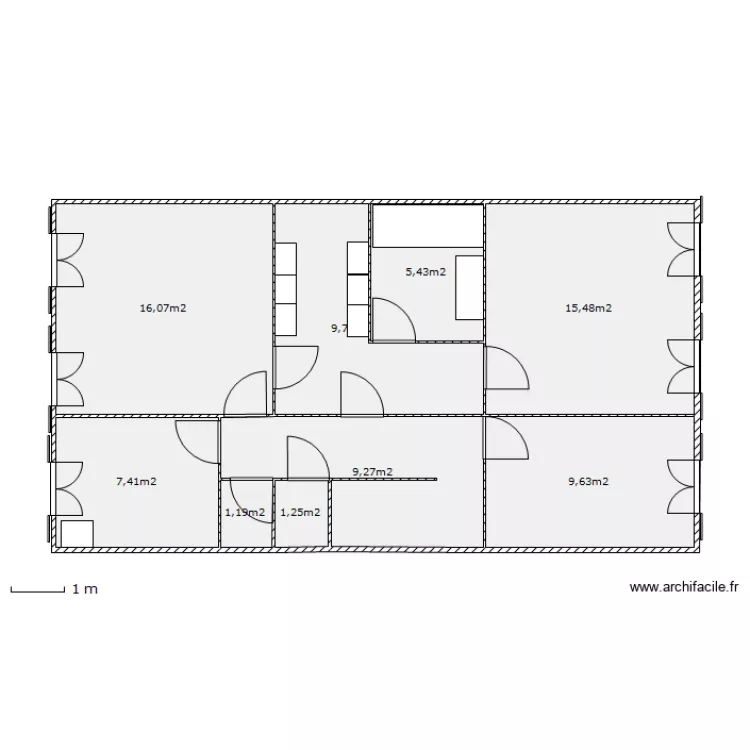 labry existant haut 4. Plan de 