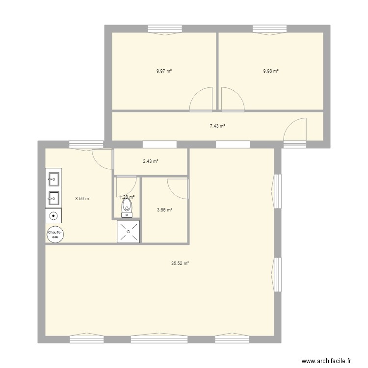 CHALET DYDY 2. Plan de 0 pièce et 0 m2