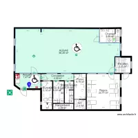78 TRAPPES 42 LECLERC_EVAC RDC UrM 210223