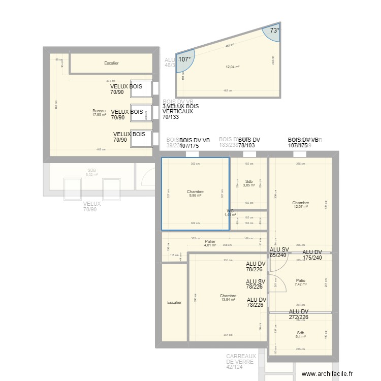 Domenech. Plan de 0 pièce et 0 m2
