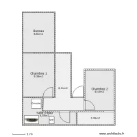 Plan Maison 1er (sous-toit)