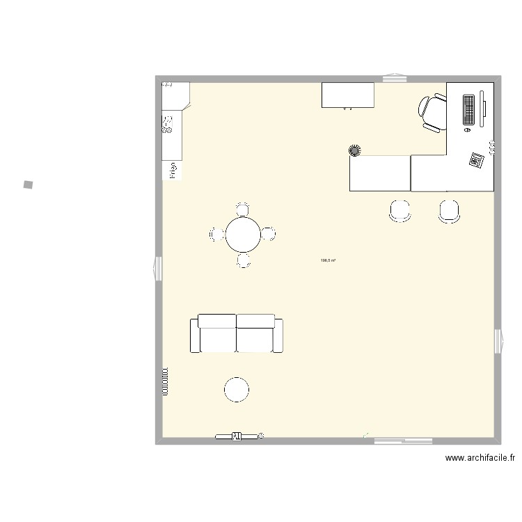 Secrétaire . Plan de 0 pièce et 0 m2