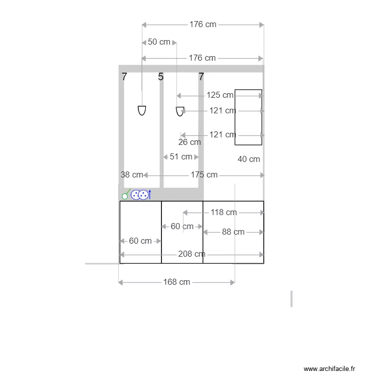 verri&egrave;re m&eacute;zi&egrave;res 3. Plan de 