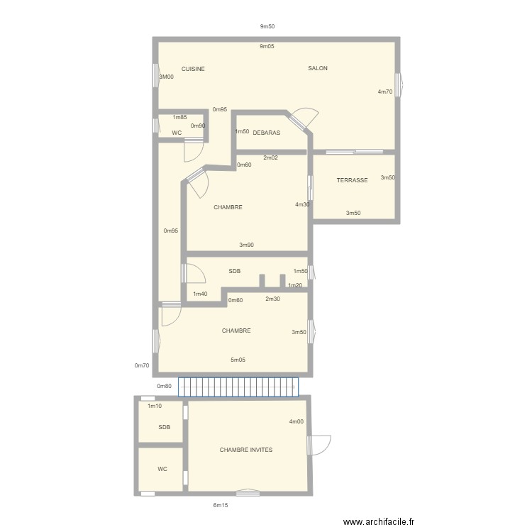 YONNEL SENE. Plan de 0 pièce et 0 m2