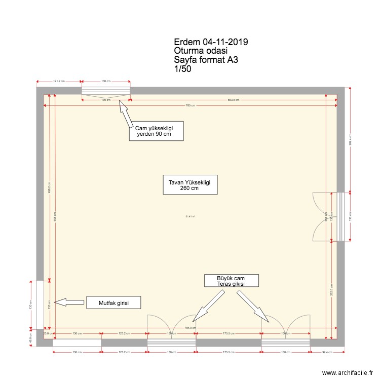 Erdem SALON 02 11 2019. Plan de 0 pièce et 0 m2