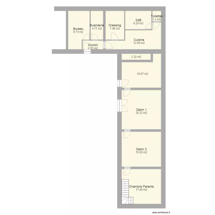 Maison modif. Plan de Maison modif. Plan de