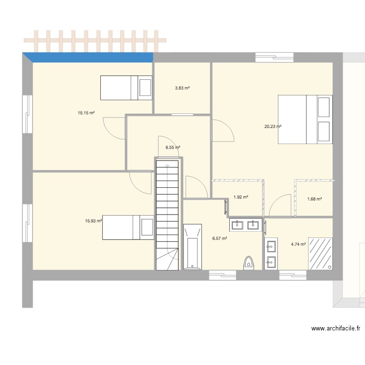 D ET S 3. Plan de 0 pièce et 0 m2