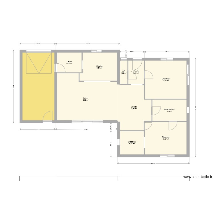 mob12_mirroir_03. Plan de 11 pièces et 112 m2