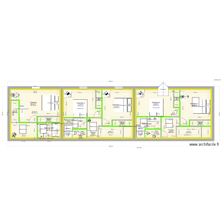 Indiren DORRYHEE. Plan de 38 pièces et 431 m2