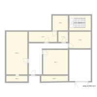 maison marocaine - Plan 9 pièces 100 m2 dessiné par boulmane