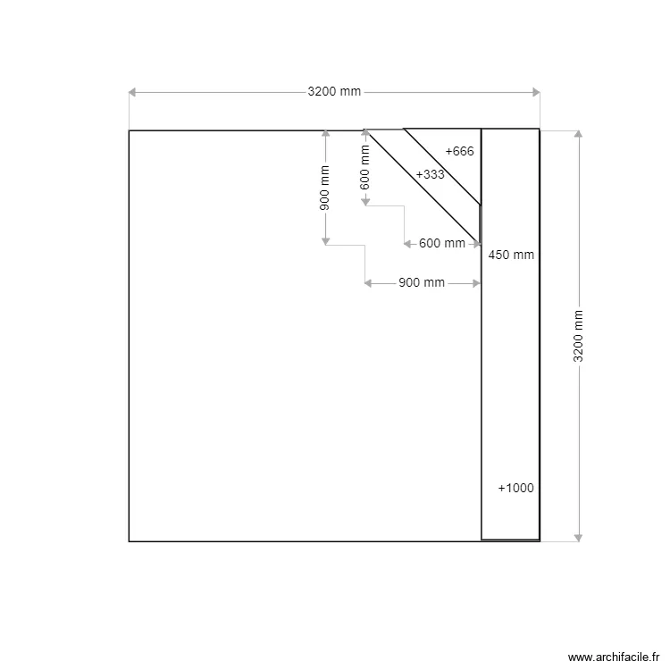 PEYRON. Plan de 