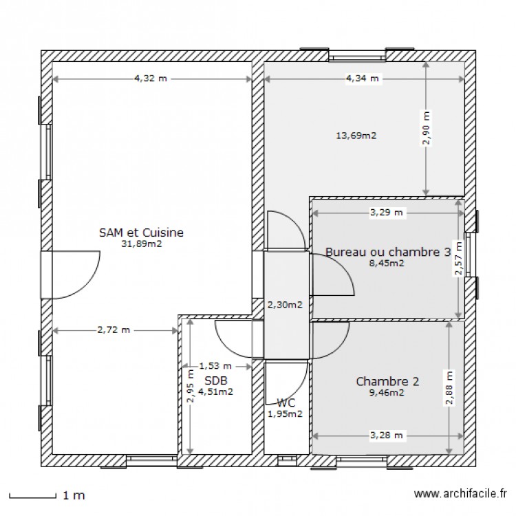 Roux Patricia C. Plan de 0 pièce et 0 m2