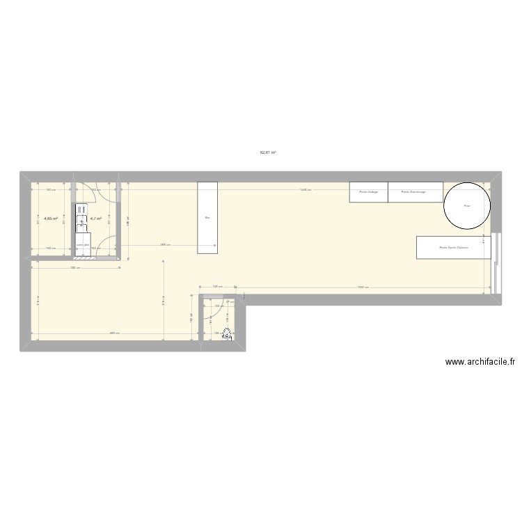 Mulino Sainte Maxime. Plan de 0 pièce et 0 m2