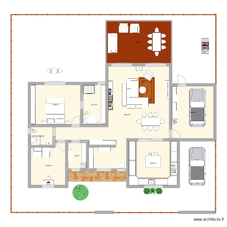 home. Plan de 0 pièce et 0 m2