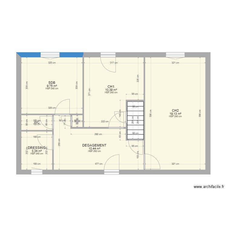 RDC Le couderc. Plan de 0 pièce et 0 m2