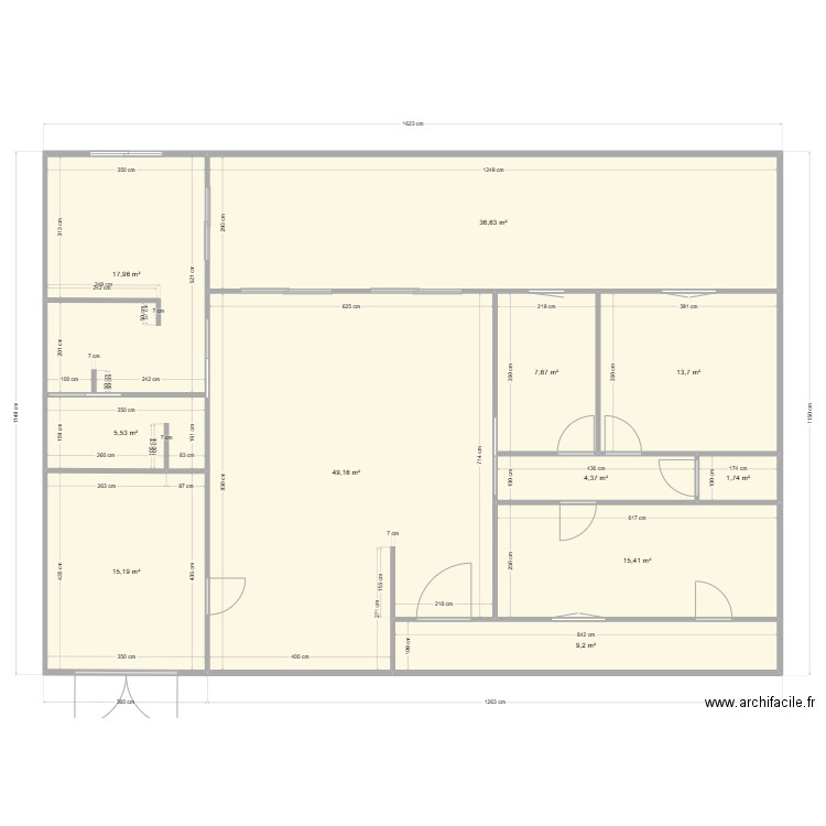 projet octobre 22. Plan de 0 pièce et 0 m2
