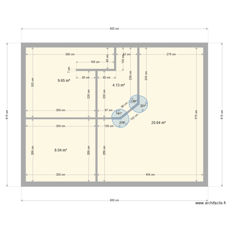 plan1. Plan de 0 pièce et 0 m2
