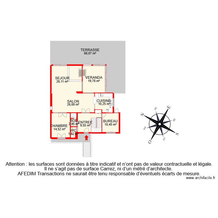 BI 7640 RDC. Plan de 0 pièce et 0 m2