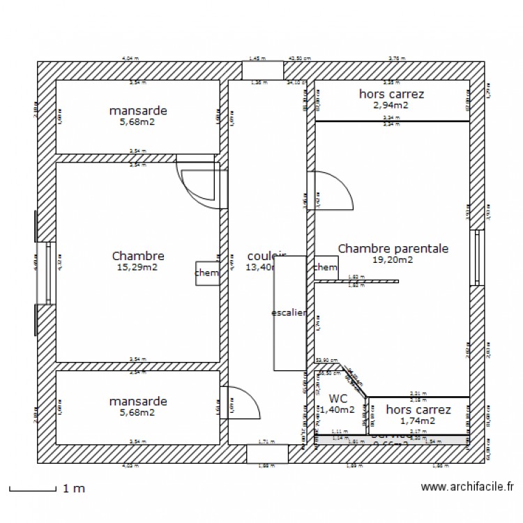 Plan. Plan de 0 pièce et 0 m2