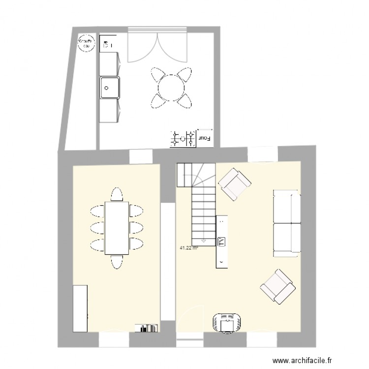 Maison Vivien SaintPriest. Plan de 0 pièce et 0 m2