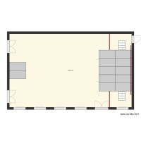 Plan salle de jeu théâtre 2023 - solution 2