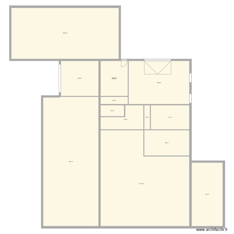 Batiment Cournon AMNGT. Plan de 13 pièces et 678 m2