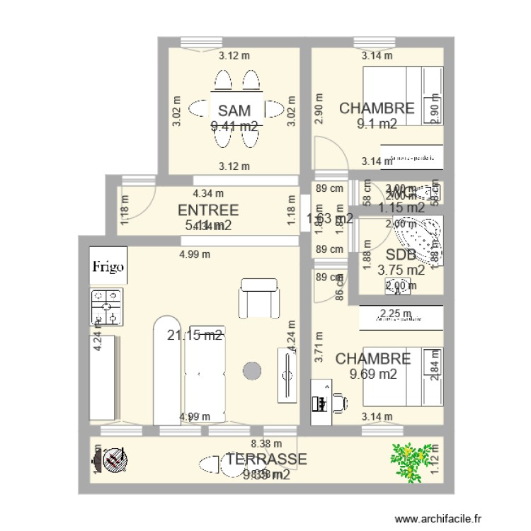 PASTEL. Plan de 0 pièce et 0 m2 PASTEL. Plan de 0 pièce et 0 m2