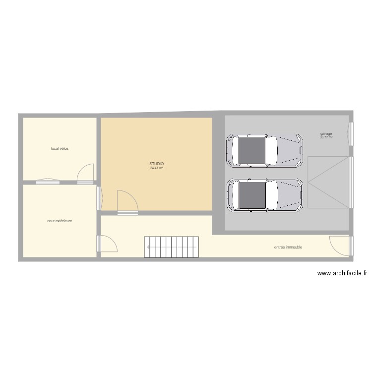 Plan RDC. Plan de 0 pièce et 0 m2