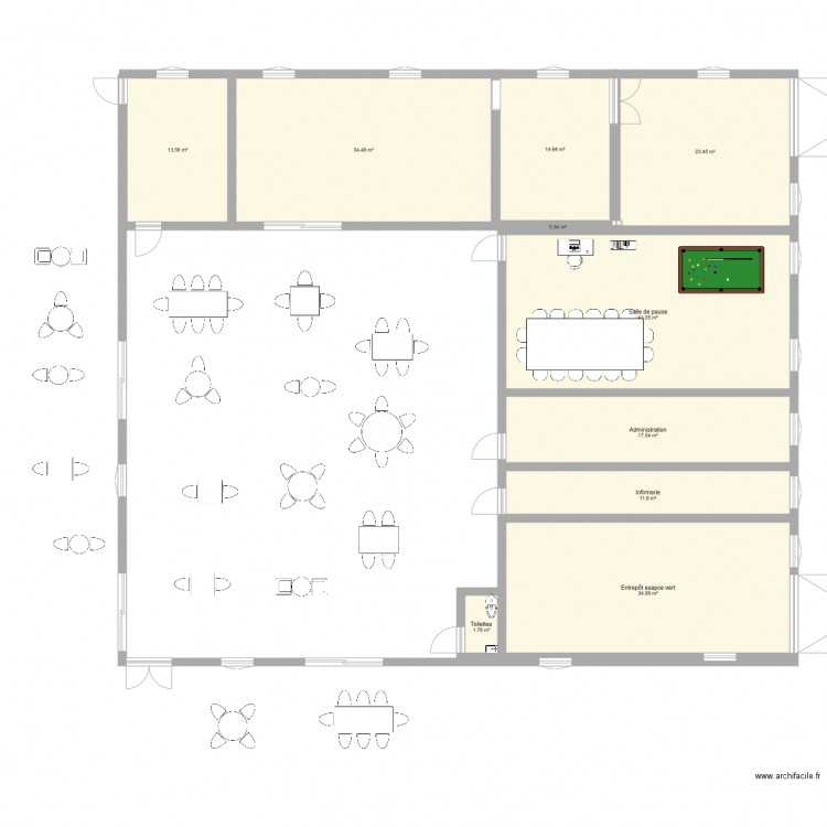 Plan insertion anglais . Plan de 0 pièce et 0 m2