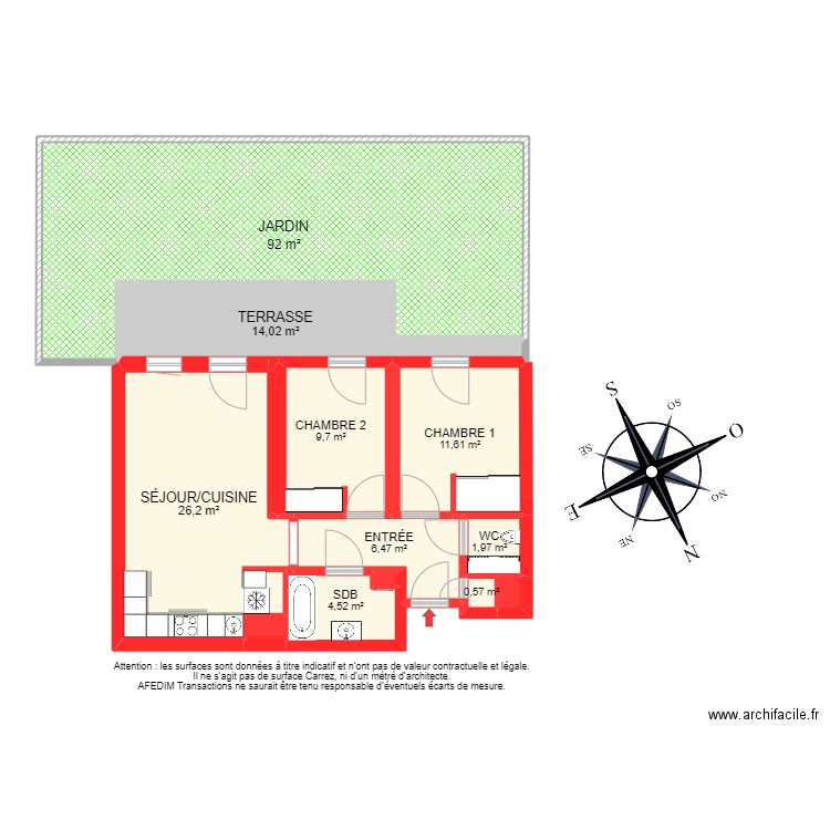 BI12657. Plan de 0 pièce et 0 m2