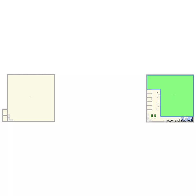 Centre de Jeux. Plan de 