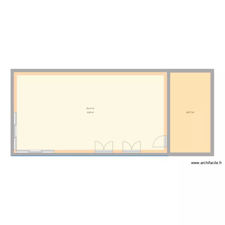 TERRAIN BAS. Plan de 