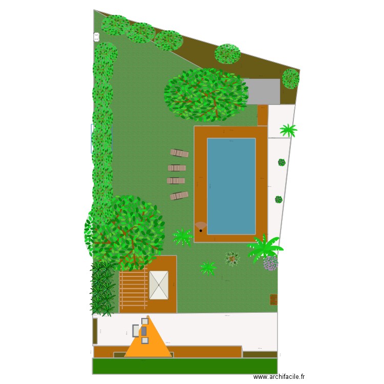 Piscine V3. Plan de 0 pièce et 0 m2