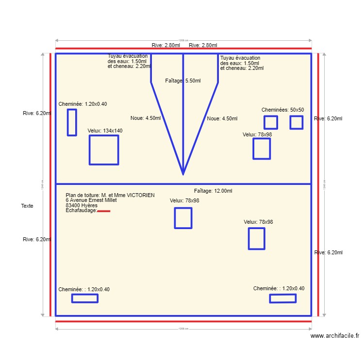 plan VICTORIEN. Plan de 0 pièce et 0 m2