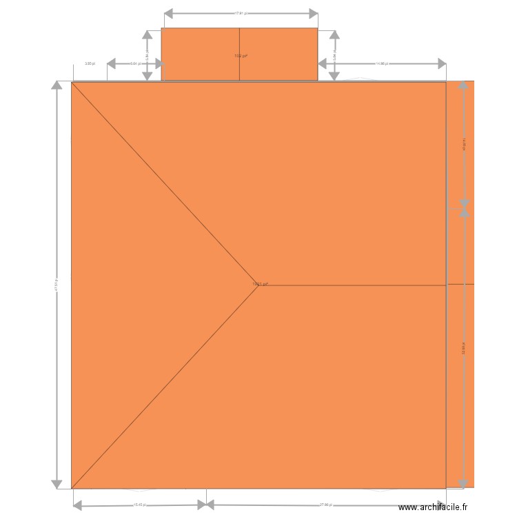 bloc 2. Plan de 0 pièce et 0 m2