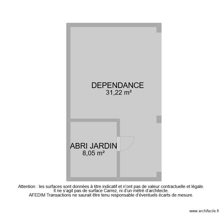  BI 10261 RDC. Plan de 0 pièce et 0 m2