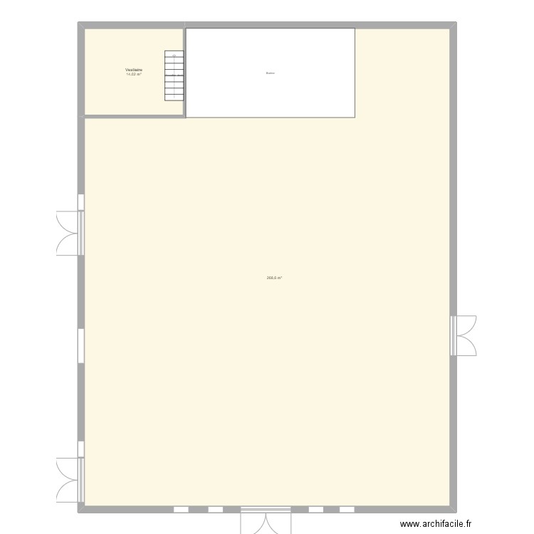 Salle des fêtes. Plan de 0 pièce et 0 m2