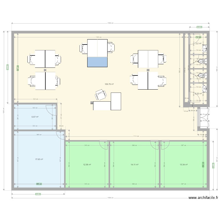 Rungis ajusté. Plan de 0 pièce et 0 m2