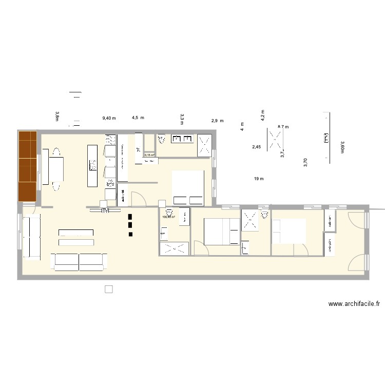 lagasca 27 estado ref10. Plan de 0 pièce et 0 m2