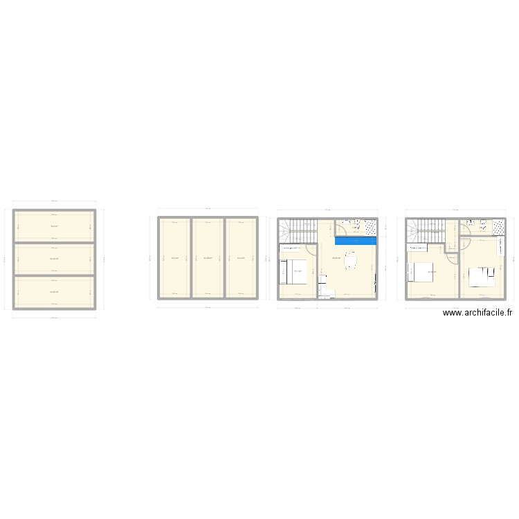 Plan Conteneur 2. Plan de 13 pièces et 162 m2