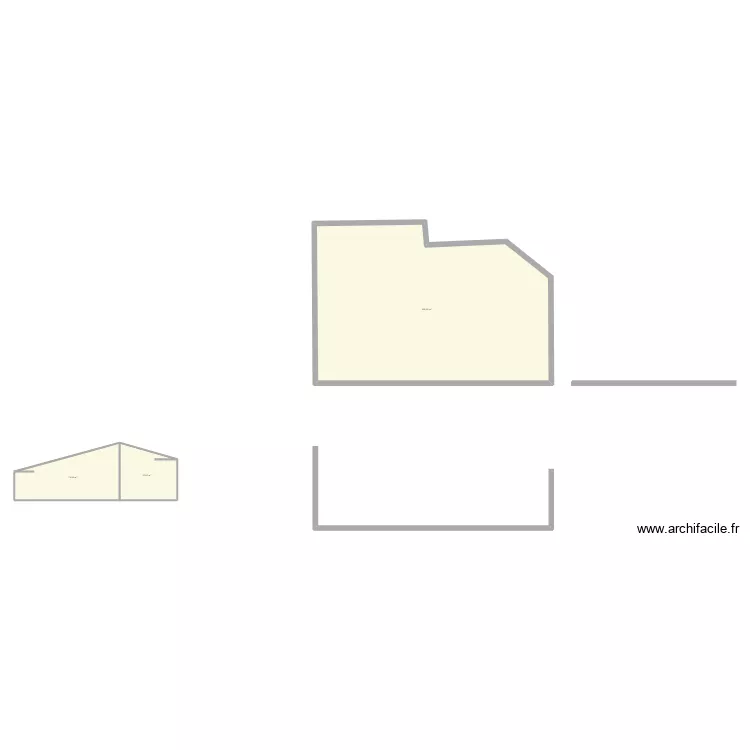 corinne facade ouest 1. Plan de 