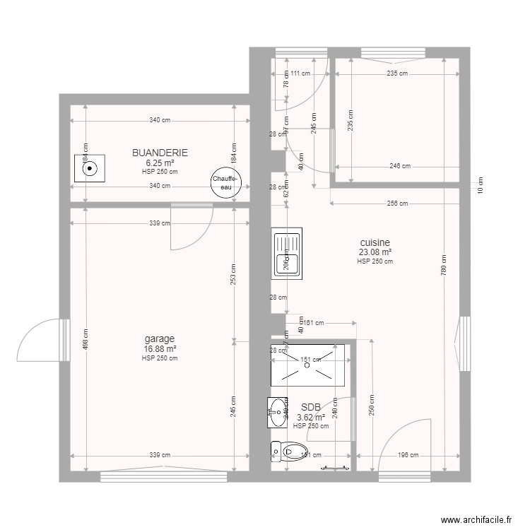 FILLOD. Plan de 0 pièce et 0 m2