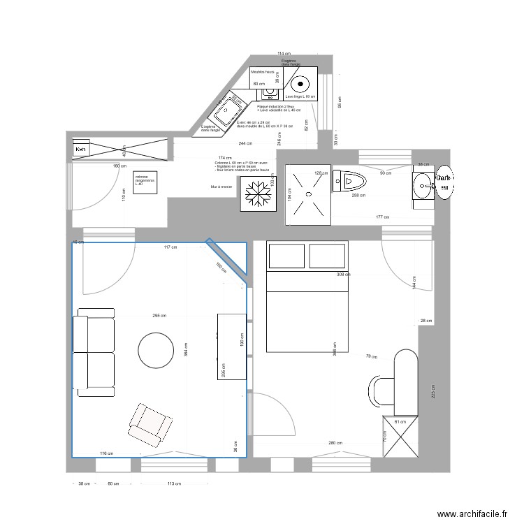 demont 17dec. Plan de 0 pièce et 0 m2