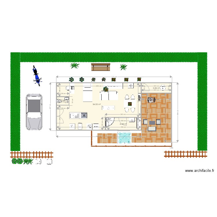 maison antoine studio. Plan de 0 pièce et 0 m2