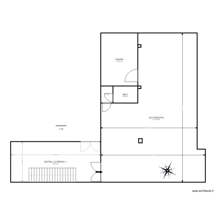 ED CONSUEGRA I SOTERRANI PAS DE LA CASA. Plan de 0 pièce et 0 m2