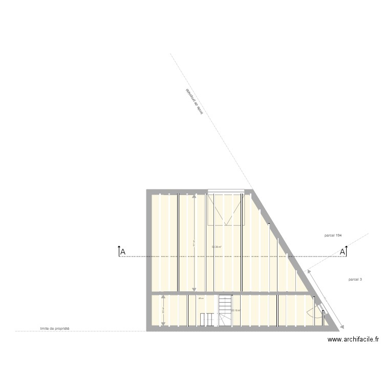 plan rez de chaussée meure. Plan de 0 pièce et 0 m2