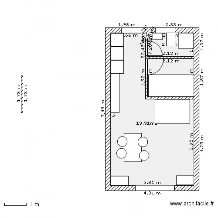 abatilles1g. Plan de 0 pièce et 0 m2