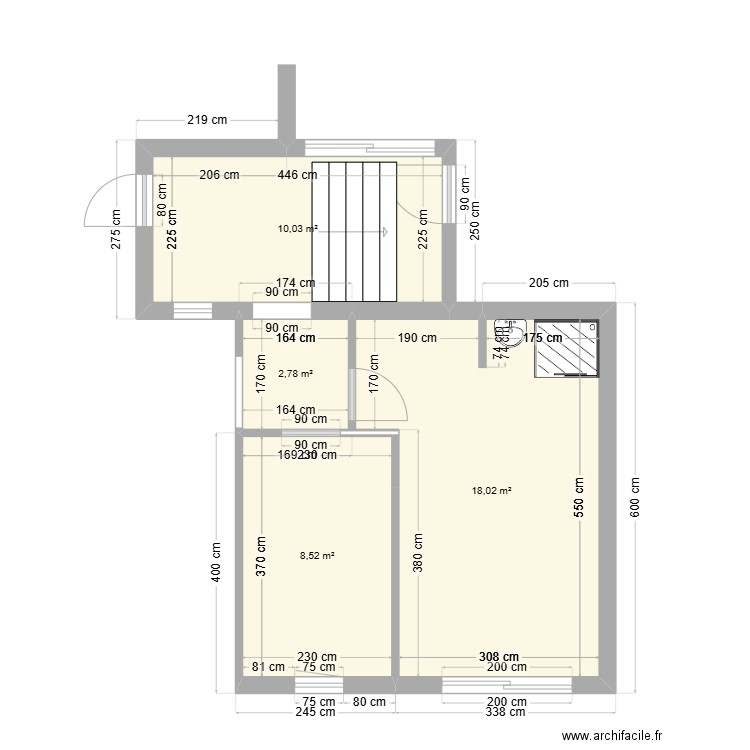 DAVIGNON. Plan de 0 pièce et 0 m2